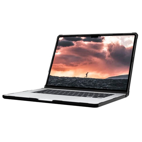 MacBook Air 15" M2/M3 (2023-2024) UAG Plyo Skal - Genomskinlig / Svart