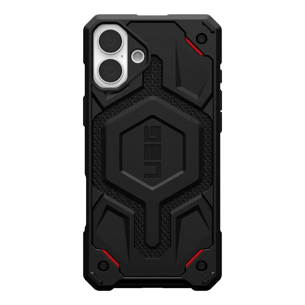 iPhone 16 Plus UAG MONARCH Pro Series Skal - MagSafe-kompatibelt - Kevlar Black