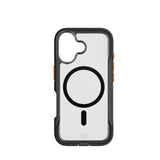 iPhone 17 Tech21 EVO Pro Skal med Rem - MagSafe Kompatibel - Genomskinlig / Svart