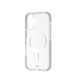 iPhone 17 Tech21 EVO Crystal Skal - MagSafe Kompatibel - Genomskinlig / Silver