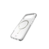 iPhone 17 Pro Tech21 EVO Crystal Skal - MagSafe Kompatibel - Genomskinlig / Silver
