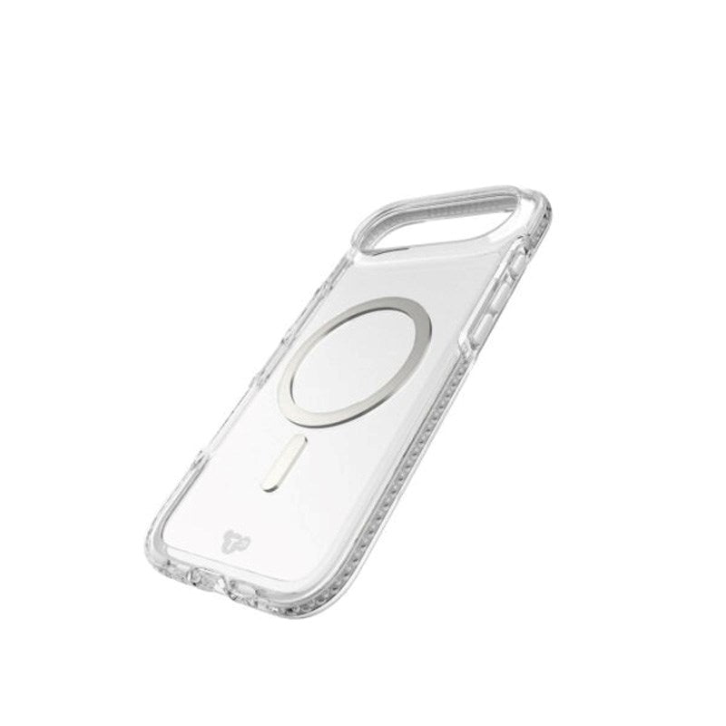 iPhone Air Tech21 EVO Crystal Skal - MagSafe Kompatibel - Genomskinlig / Silver