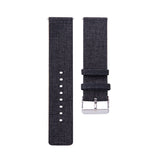 Smartwatch Nylon Canvas Rem - (20mm) - Svart