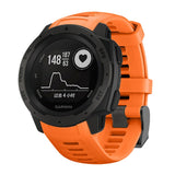 Garmin Instinct 22mm silikonrem m. Stift - orange