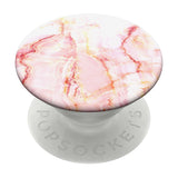 PopSockets PopGrip Avtagbart Grepp med Stativfunktion - Rose Marble