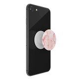 PopSockets PopGrip Avtagbart Grepp med Stativfunktion - Rose Marble