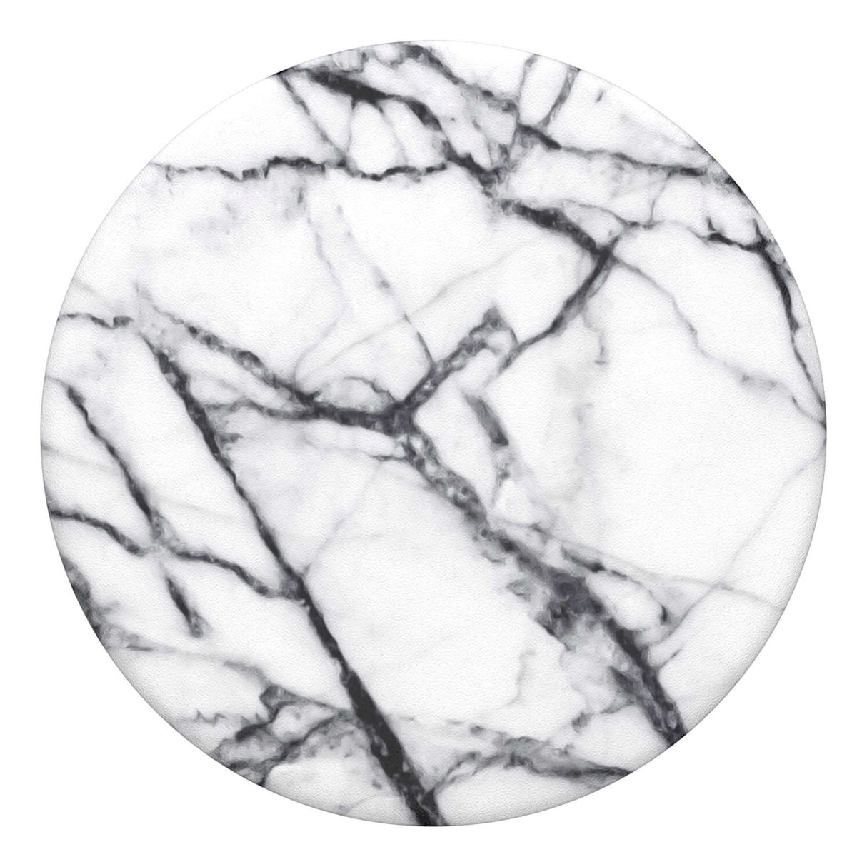 PopSockets PopGrip Avtagbart Grepp med Stativfunktion - Dove White Marble