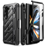 Samsung Galaxy Z Fold 5 SUPCASE Unicorn Beetle Pro Tåligt Skal med Skärmskydd - Svart