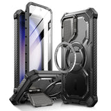 Supcase IBLSN Armorbox Samsung Galaxy S24 Mobilskal - MagSafe-kompatibelt - Svart