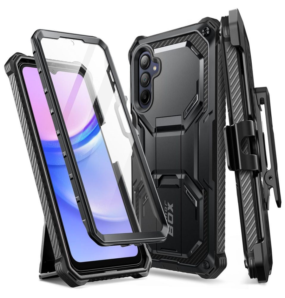 Supcase IBLSN Armorbox Samsung Galaxy A15 / A15 (5G) Mobilskal - Svart