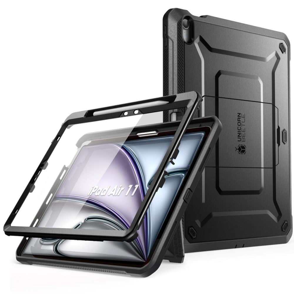 iPad Air 10,9" 4 / 5 (2020-2022) / 11" 6 (2024) - Supcase - Hantverksfodral med Skärmskydd - Svart