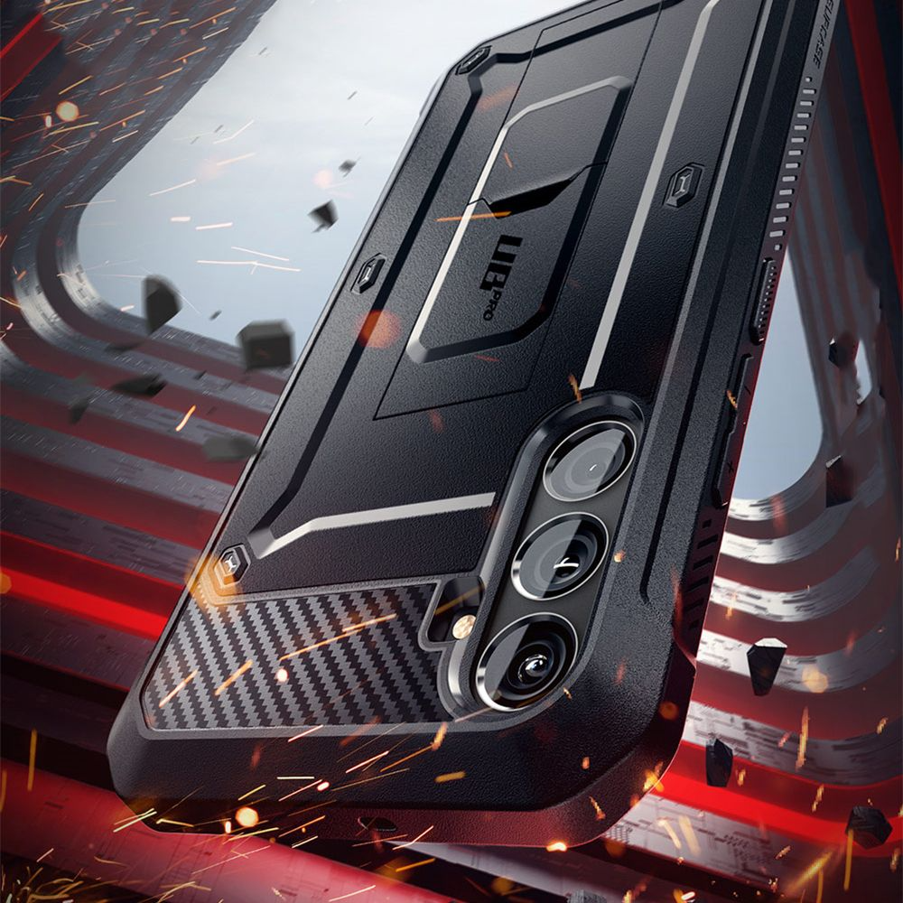 Supcase Unicorn Beetle Pro Samsung Galaxy S24 FE Skal - Svart