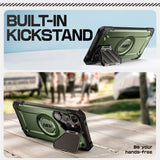 Supcase Unicorn Beetle XT Mag Samsung Galaxy S25 Ultra Skal - MagSafe Kompatibel - Grön