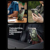 Supcase Unicorn Beetle Grip Samsung Galaxy S25 Ultra Skal - MagSafe Kompatibel - Grön