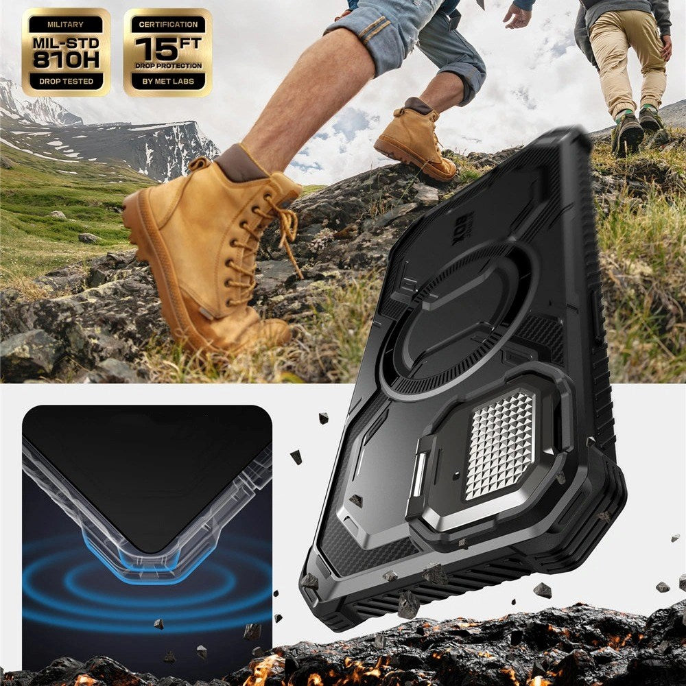Supcase IBLSN Armorbox iPhone 17e / 16e Skal - MagSafe Kompatibel - Svart