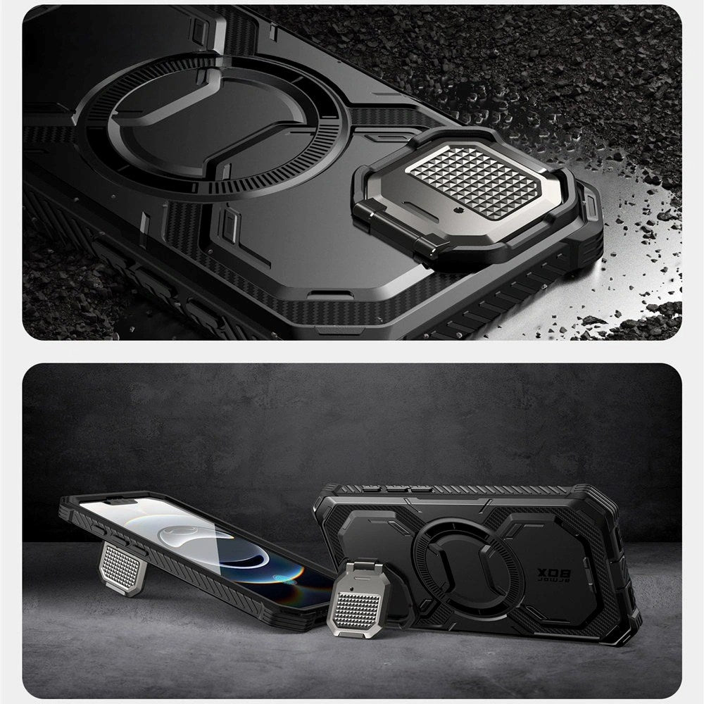 Supcase IBLSN Armorbox iPhone 17e / 16e Skal - MagSafe Kompatibel - Svart