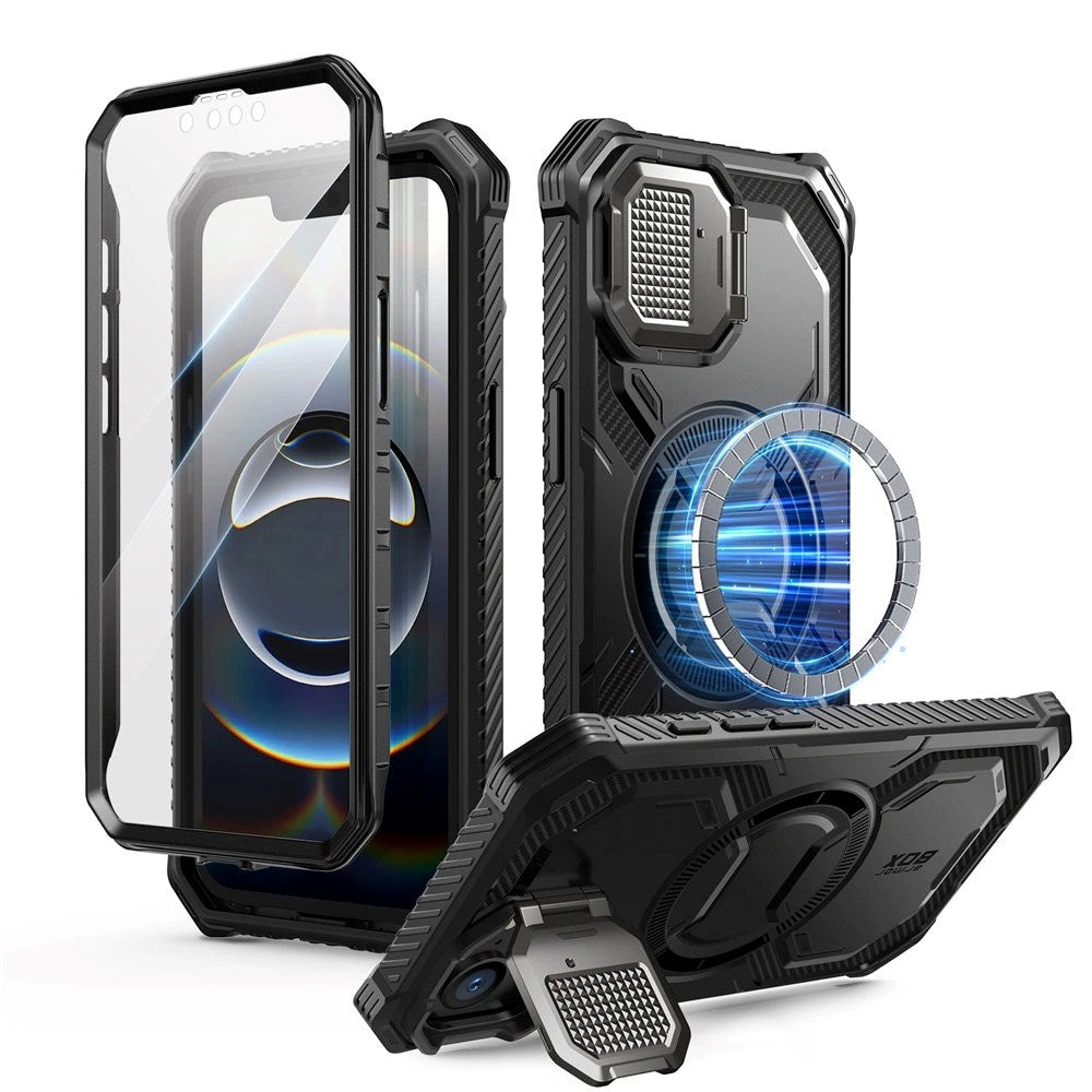 Supcase IBLSN Armorbox iPhone 17e / 16e Skal - MagSafe Kompatibel - Svart