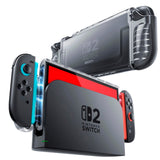 Nintendo Switch 2 SUPCASE Plast Skal – Genomskinlig