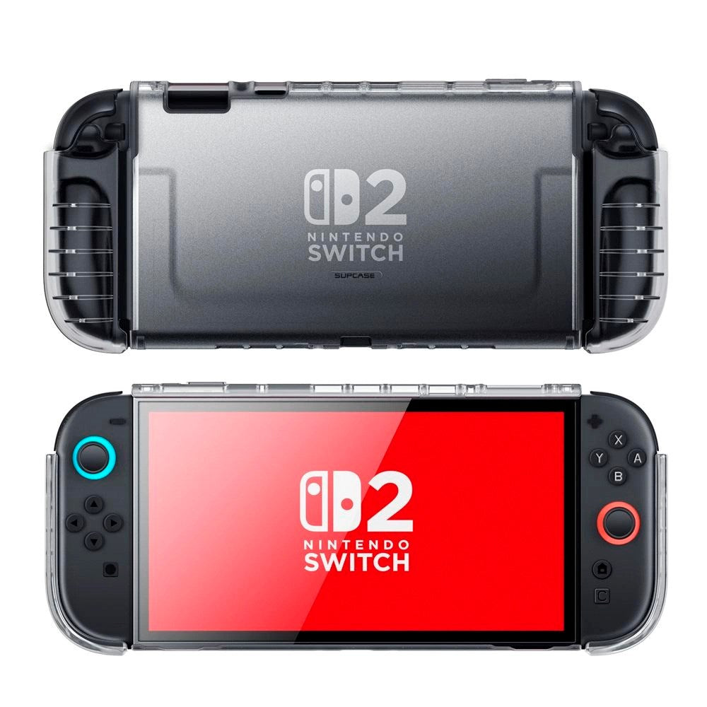 Nintendo Switch 2 SUPCASE Plast Skal – Genomskinlig