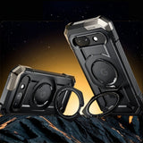 Supcase Unicorn Beetle Grip Google Pixel 9a Skal - MagSafe Kompatibel - Genomskinlig / Svart