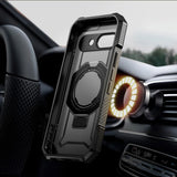 Supcase Unicorn Beetle Grip Google Pixel 9a Skal - MagSafe Kompatibel - Genomskinlig / Svart