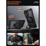 Samsung Galaxy S26 Ultra SUPCASE UB GRIB PRO MAG Skal med Skärmskydd - MagSafe Kompatibel - Svart