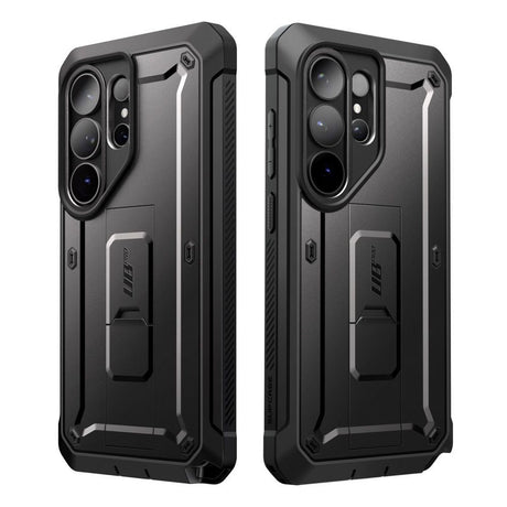 Samsung Galaxy S26 Ultra SUPCASE Unicorn Beetle Pro Skal m. 2x Härdat Skärmskyddsglas – Svart