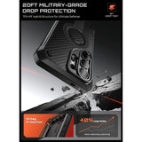 Samsung Galaxy S26 Ultra Supcase Unicorn Beetle Pro Skal med Skärmskydd - MagSafe Kompatibel - Svart