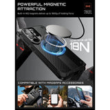 Samsung Galaxy S26 Ultra Supcase Unicorn Beetle Pro Skal med Skärmskydd - MagSafe Kompatibel - Svart