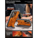 Samsung Galaxy S26 Ultra SUPCASE Unicorn Beetle Pro Mag Skal m. 2x Frontram - MagSafe Kompatibel - Orange