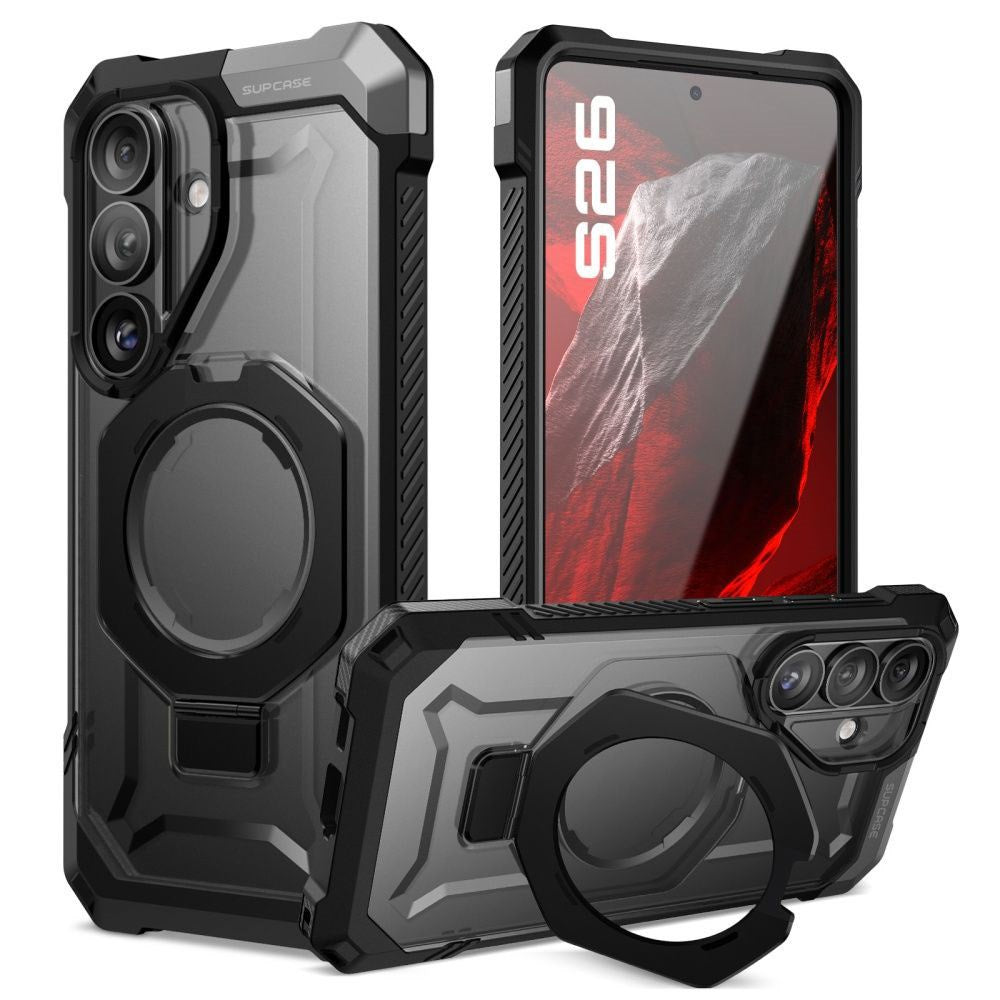 Samsung Galaxy S26 SUPCASE UB Grip Mag Skal - MagSafe Kompatibel - Svart