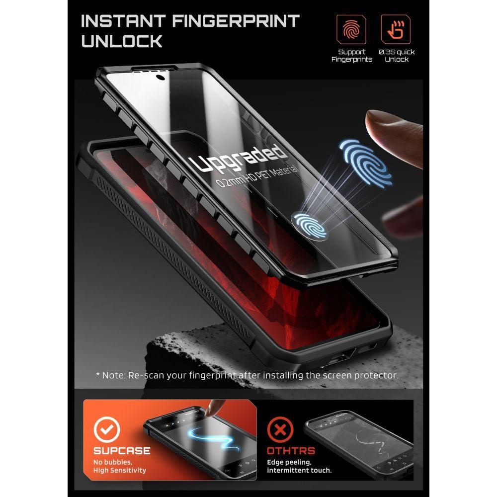 Samsung Galaxy S26+ (Plus) SUPCASE Unicorn Beetle Pro Mag Skal m. 2x Frontram - MagSafe Kompatibel - Svart