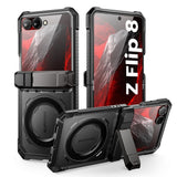 Samsung Galaxy Z Flip8 Supcase UB Grip Mag Skal - MagSafe Kompatibel - Svart