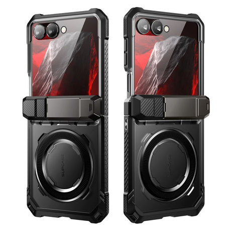 Samsung Galaxy Z Flip8 Supcase UB Grip Mag Skal - MagSafe Kompatibel - Svart