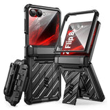 Samsung Galaxy Z Flip8 Supcase Unicorn Beetle Pro Skal m. Kickstand - Svart