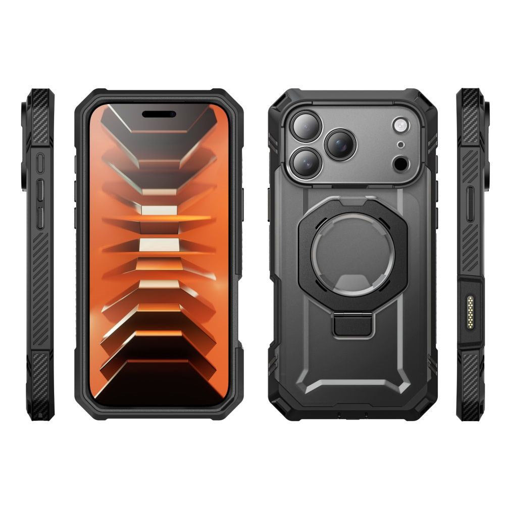 iPhone 18 Pro / 17 Pro Supcase Grip Pro Mag Skal - MagSafe Kompatibel - Svart