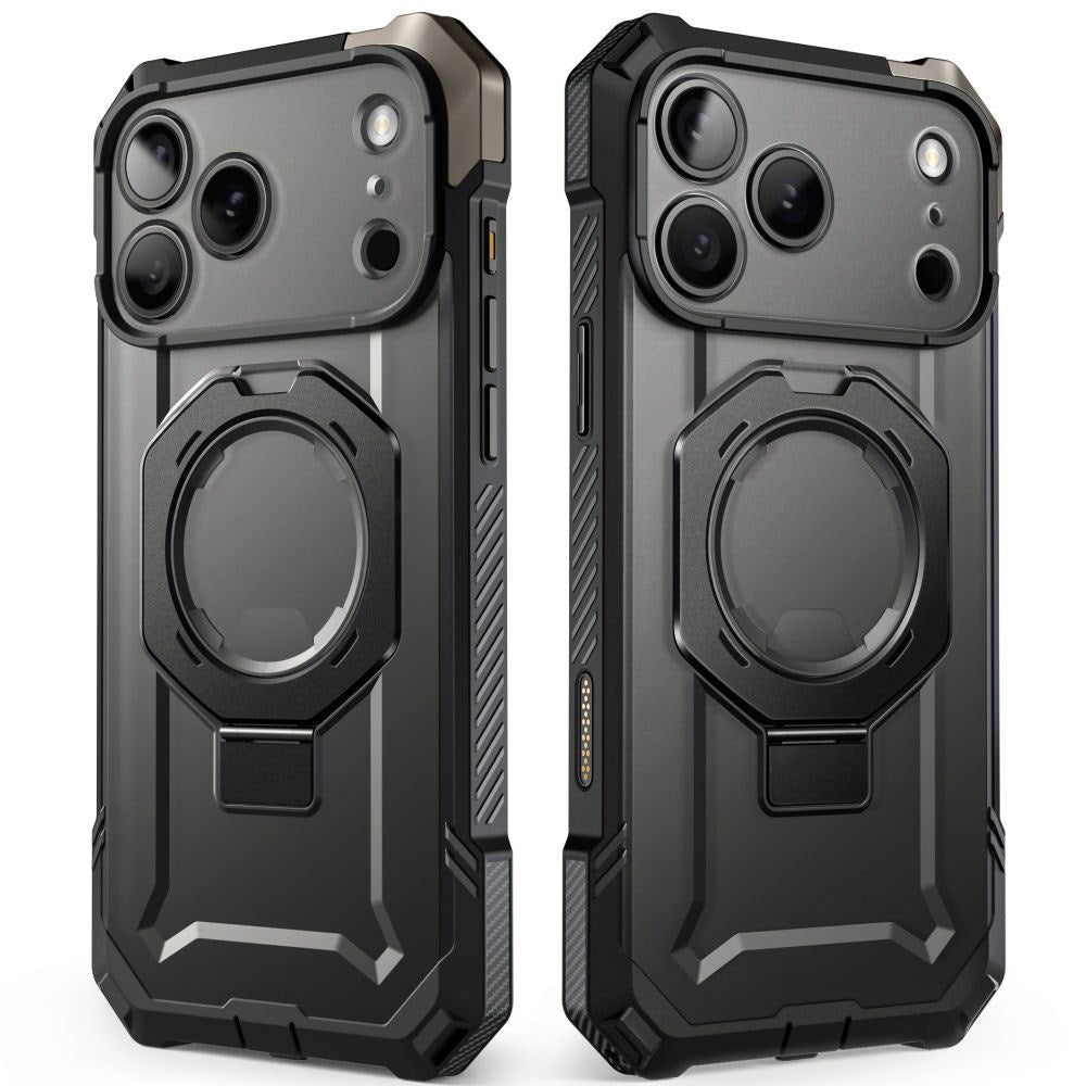 iPhone 18 Pro Max / 17 Pro Max Supcase UB Grip Mag Skal - MagSafe Kompatibel - Svart