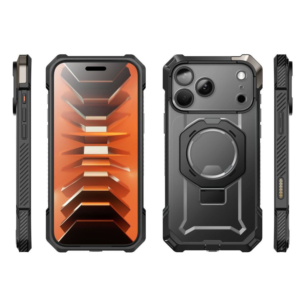 iPhone 18 Pro Max / 17 Pro Max Supcase UB Grip Mag Skal - MagSafe Kompatibel - Svart
