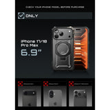 iPhone 18 Pro Max / 17 Pro Max Supcase UB Grip Mag Skal - MagSafe Kompatibel - Svart