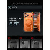 iPhone 18 Pro Max / 17 Pro Max Supcase UB Grip Mag Skal - MagSafe Kompatibel - Orange