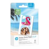 HP Sprocket / Spocket 2-in-1 Klistermärke Fotopapper 5 x 7,6 cm - 30 Pack.