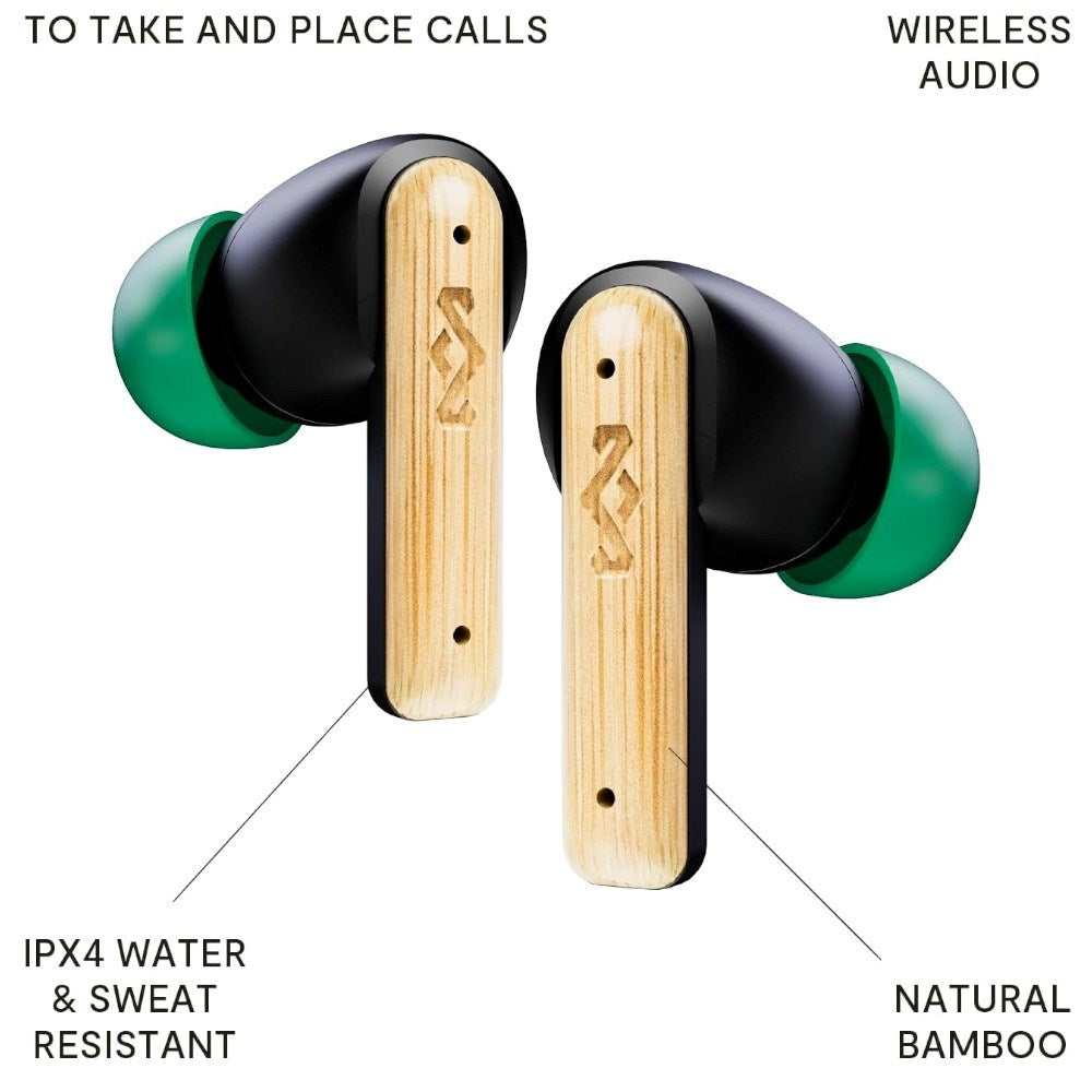 House of Marley Little Bird True Wireless In-Ear Hörlurar - Svart