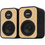 House of Marley Uplift Bookshelf Bluetooth Högtalare - Svart / Ljus Bambu