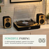 House of Marley Uplift Bookshelf Bluetooth Högtalare - Svart / Ljus Bambu