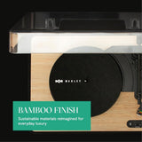House of Marley Revolution Skivspelare - Svart / Ljus Bambu