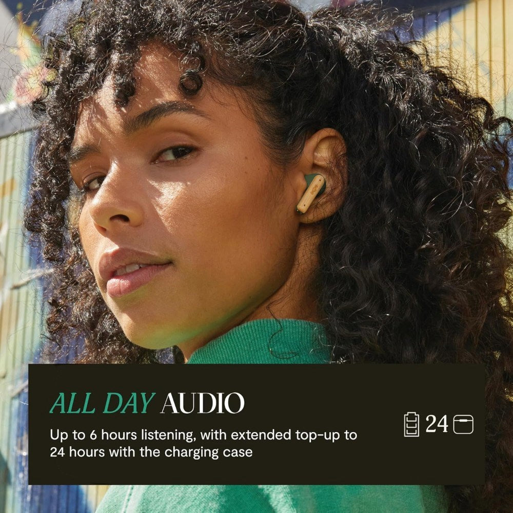 House of Marley Little Bird True Wireless In-Ear Hörlurar - Grön