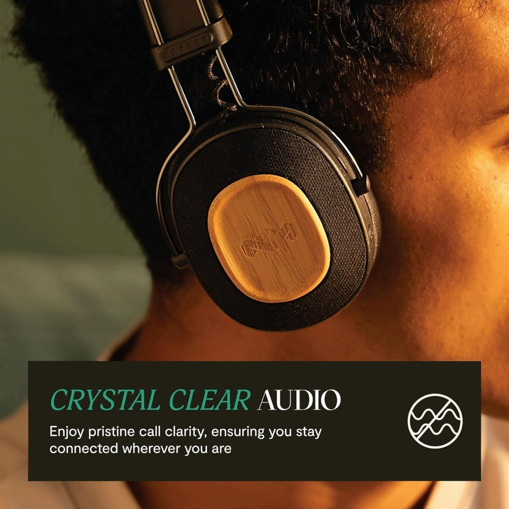 House of Marley Positive Vibration Riddim On-Ear Headset - Svart