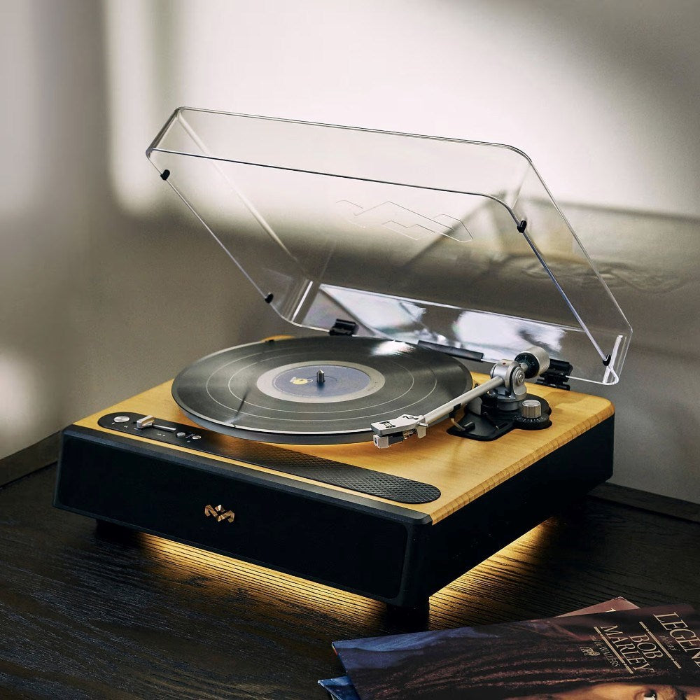 House of Marley Soul Rebel Skivspelare - Svart / Ljus Bambu
