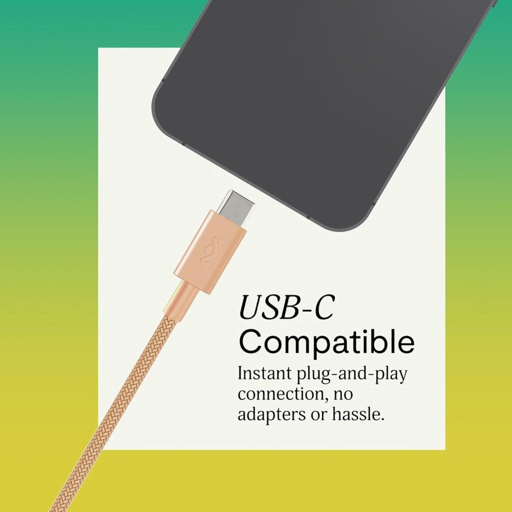House of Marley Smile Jamaica USB-C In-Ear Hörlurar - Koppar