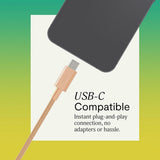 House of Marley Smile Jamaica USB-C In-Ear Hörlurar - Koppar